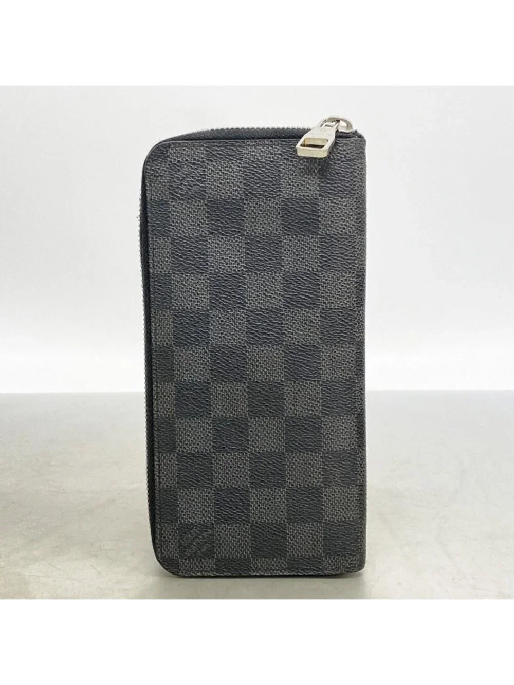 Louis Vuitton Wallet Damier Graphite Zippy Vertical Black